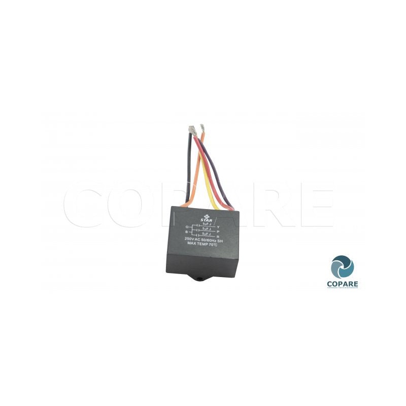 CAPACITOR 5MF+5MF+4.5 250V XVEN206 – Copare Comercializadora