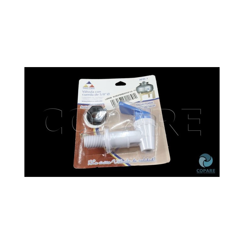 LLAVE P/PORTAGARRAFON PALANCA AZUL 5/8 1022-2 – Copare Comercializadora