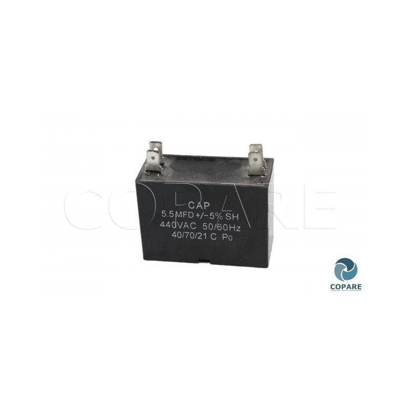 CAPACITOR 5.5 MFD 440 V P/CLIMA – Copare Comercializadora