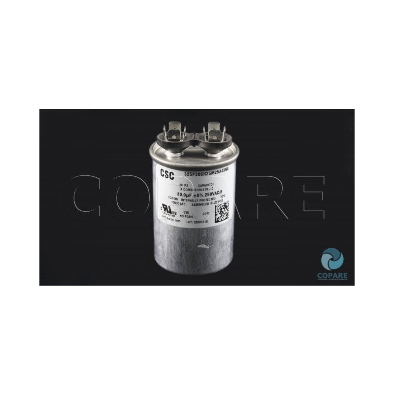 CAPACITOR 30 MFD A 250 V. – Copare Comercializadora