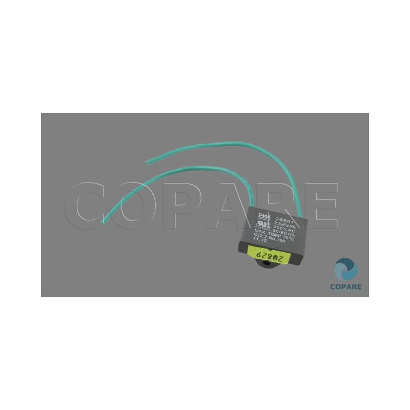 CAPACITOR 2.5 MFD 250 V. – Copare Comercializadora